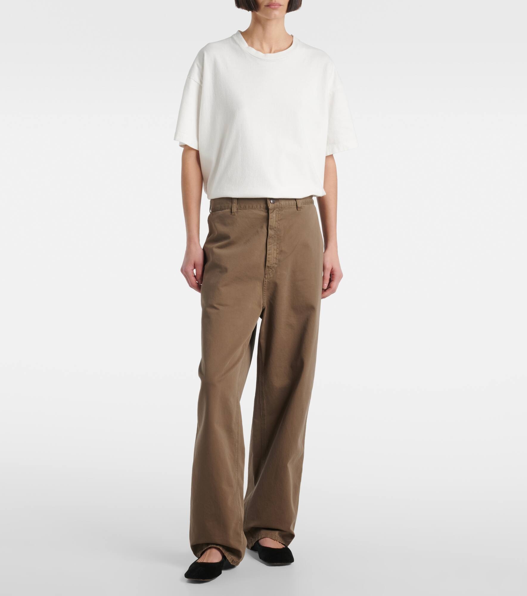 Sharka cotton wide-leg pants - 7