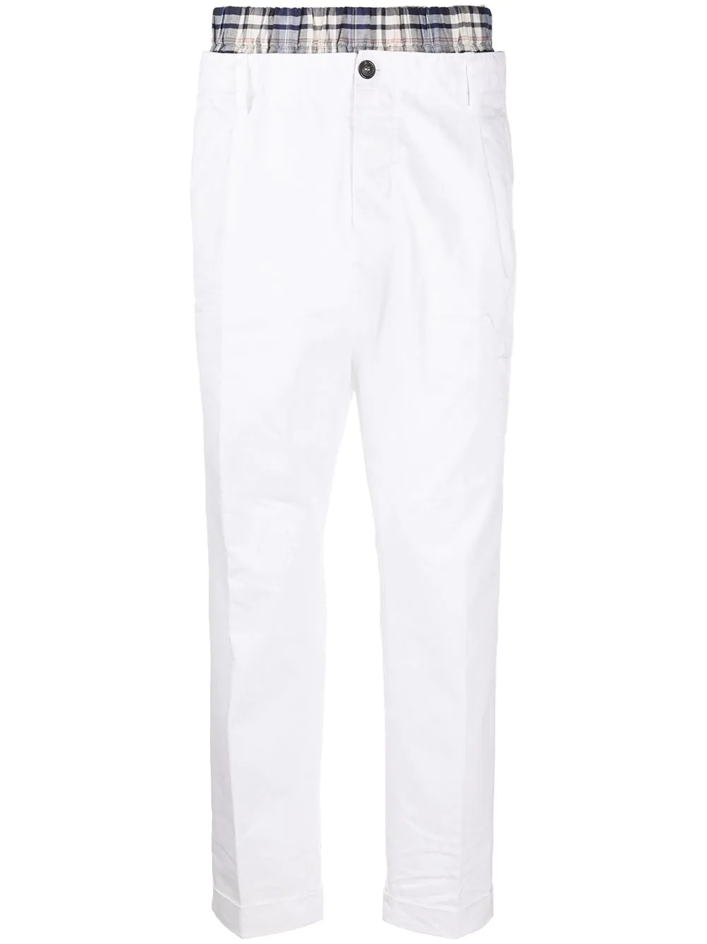 mid-rise chino trousers - 1