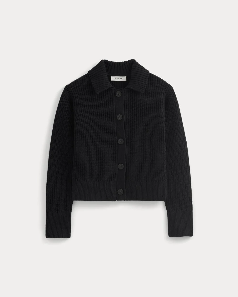 SHRUNKEN CARDIGAN IN EVERYDAY COTTON - 1