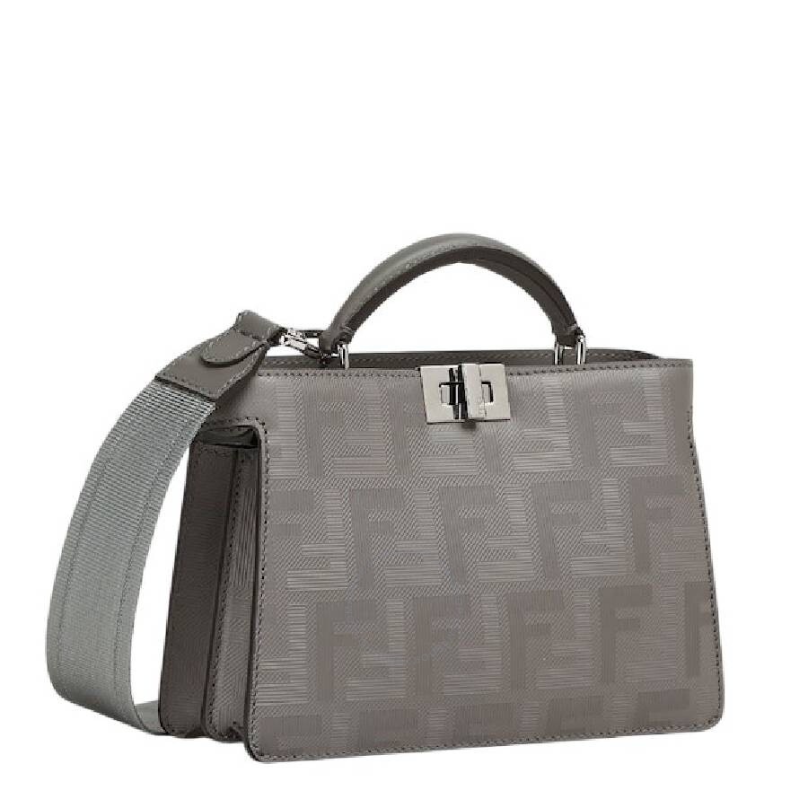 Fendi Peekaboo Leather Crossbody Bag - 3