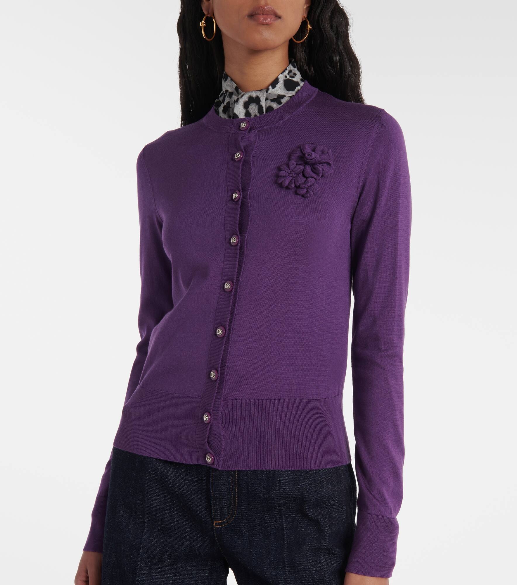 Silk cardigan - 6