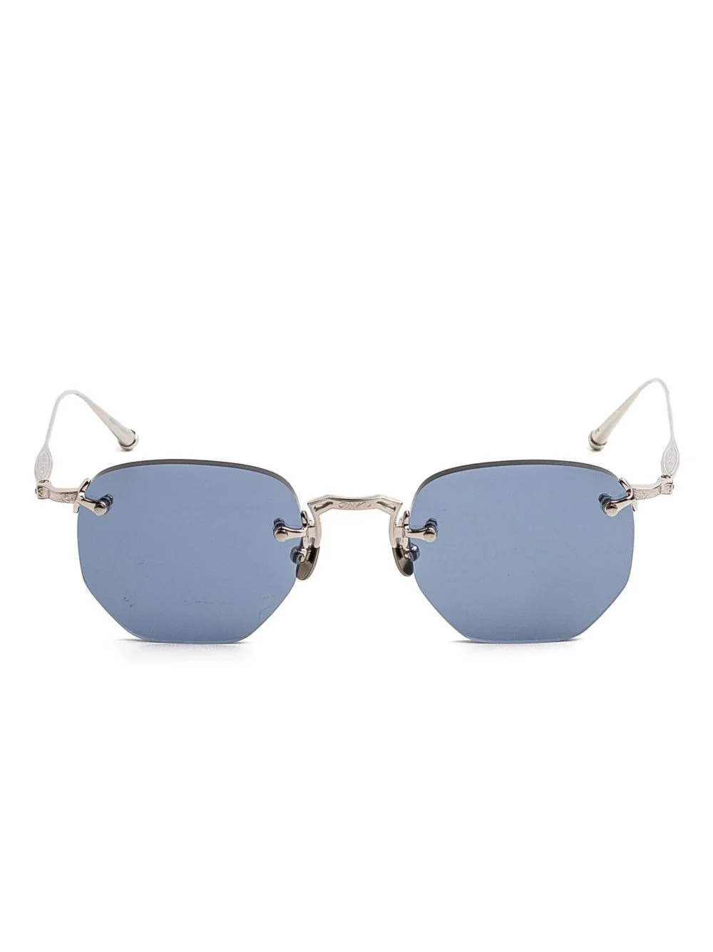 geometric-frame sunglasses - 1