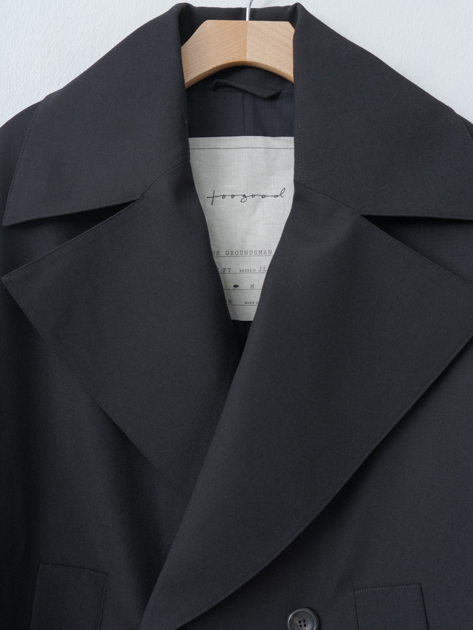 The Groundsman Coat - Compact Suiting Flint - 8
