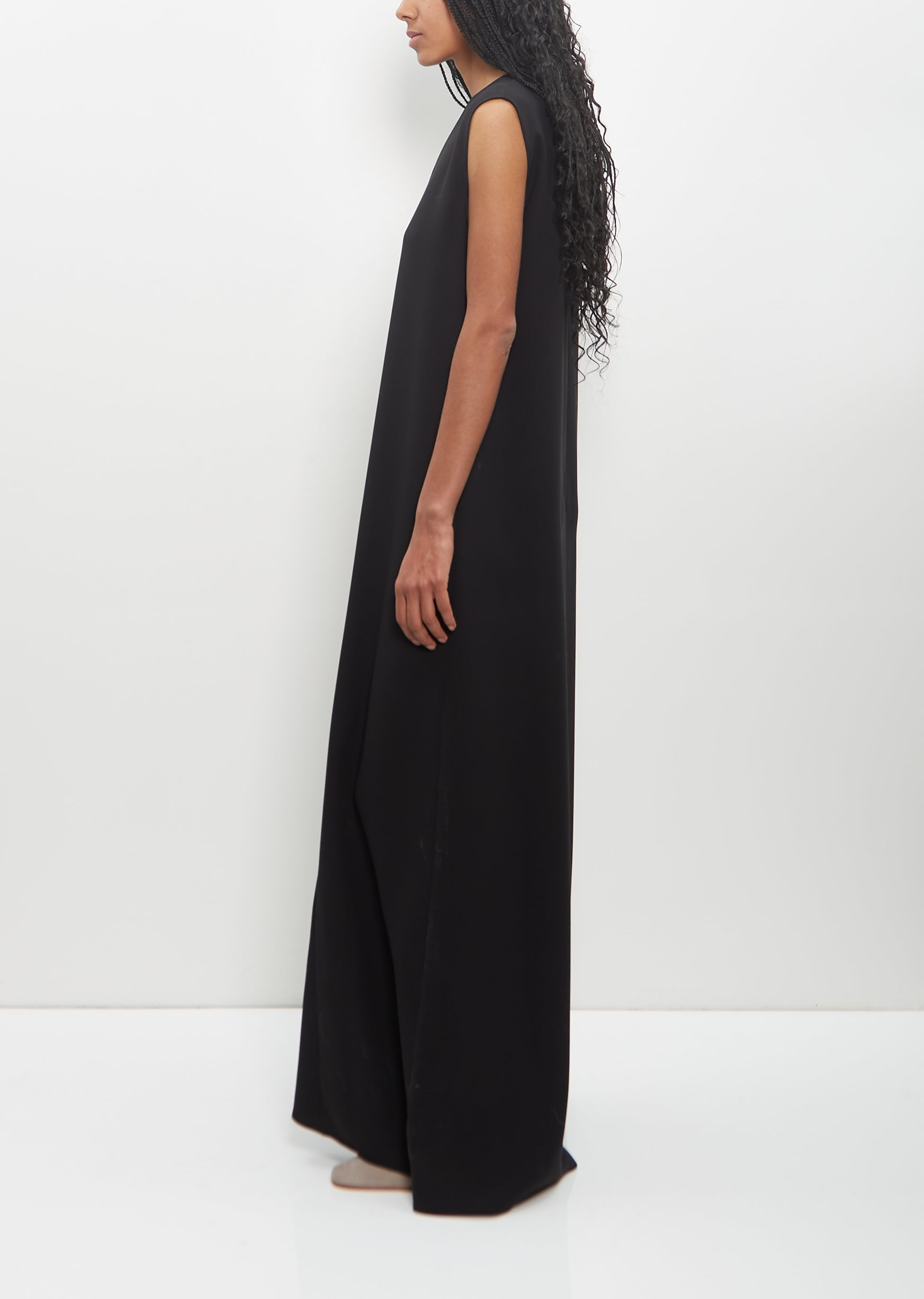 Silk Mattie Flared Halter Dress - 2