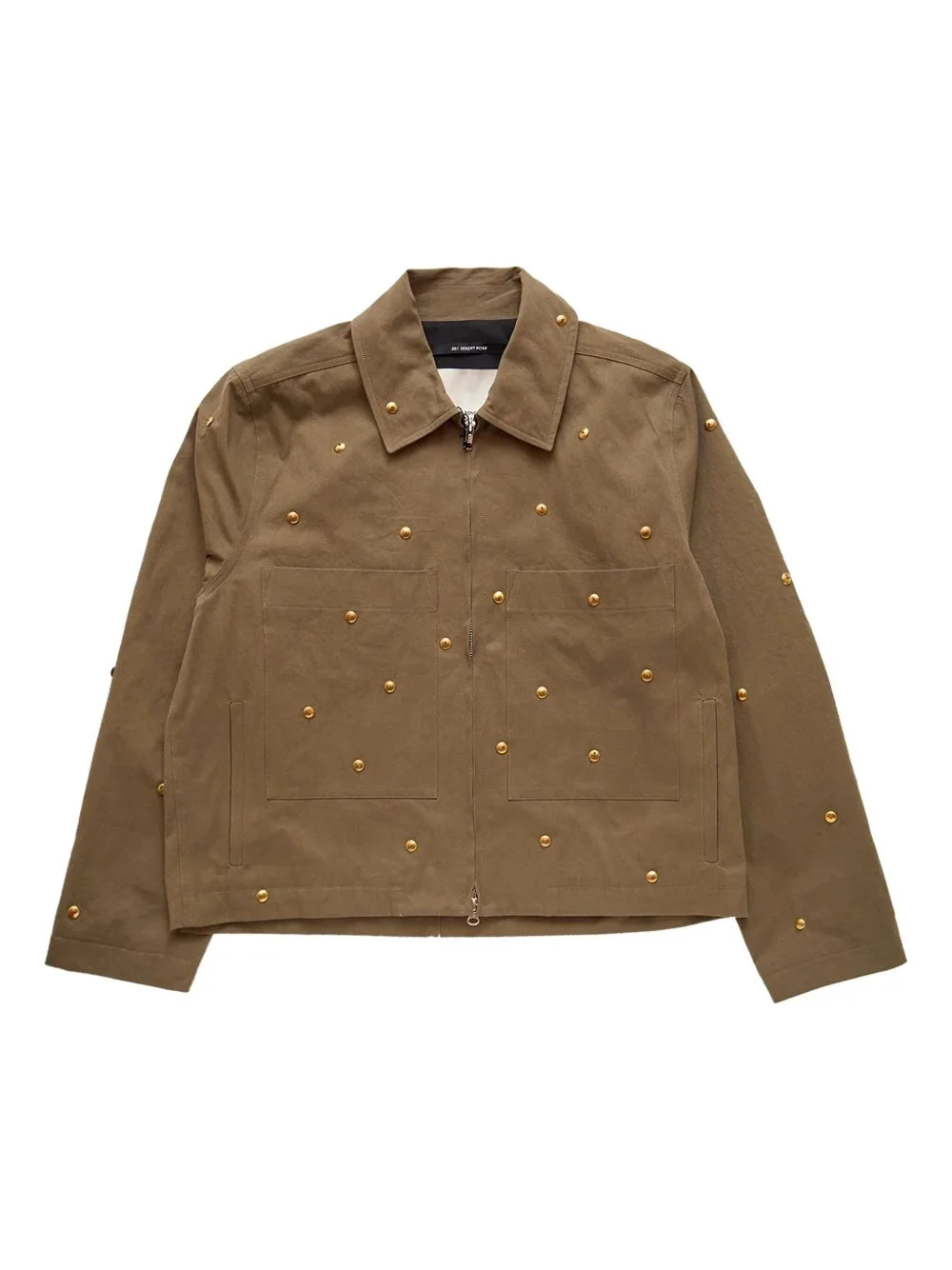 metal-bead pocket jacket - 1