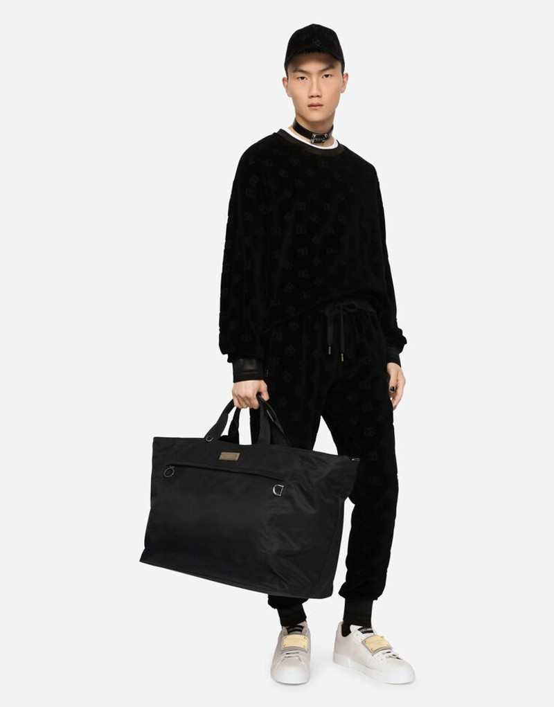 Dolce & Gabbana Travel bag with logo plate outlook