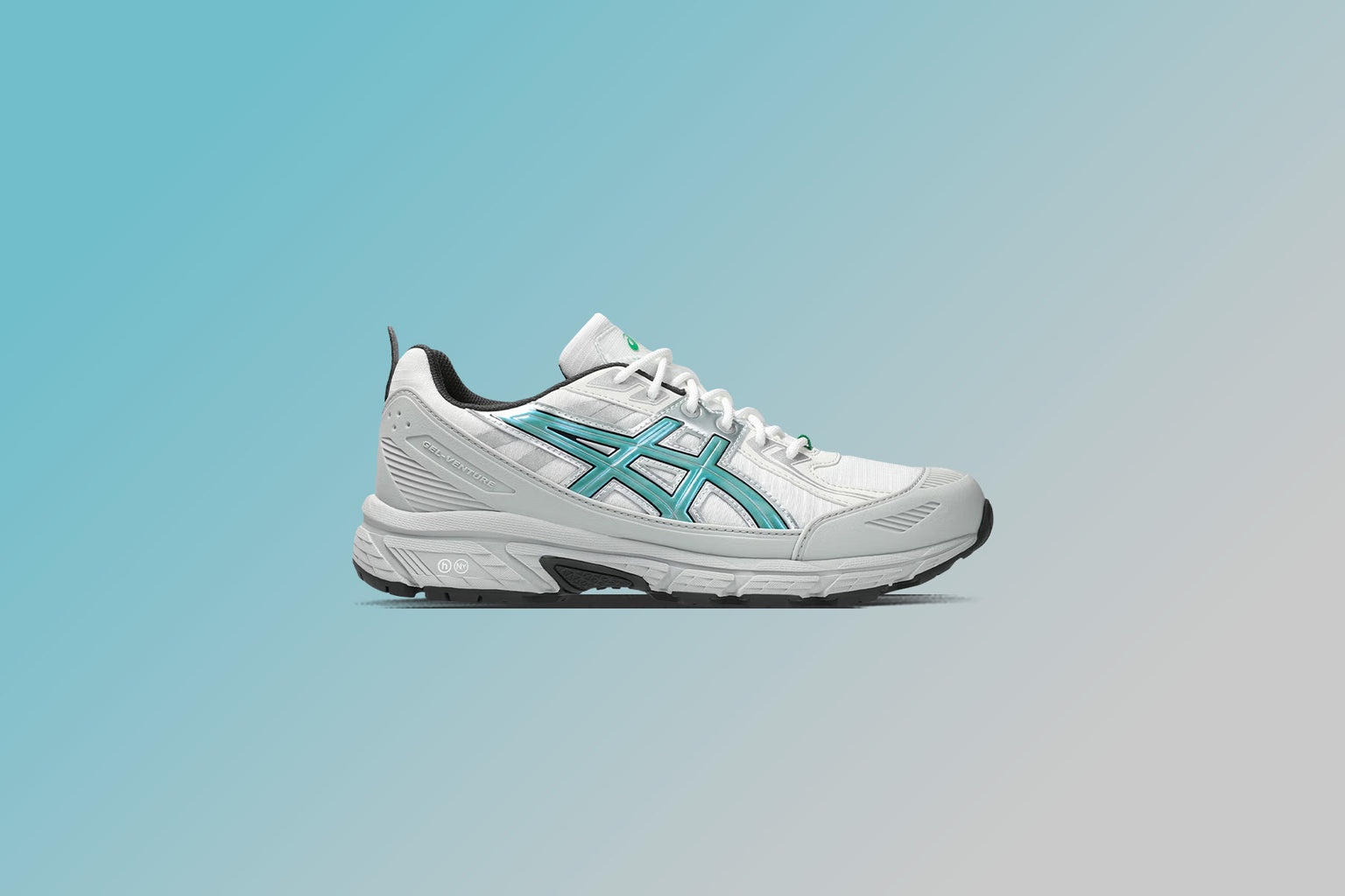 ASICS X HIDDEN NY GEL-VENTURE 6 SHIELD - WHITE/WASABI - 5