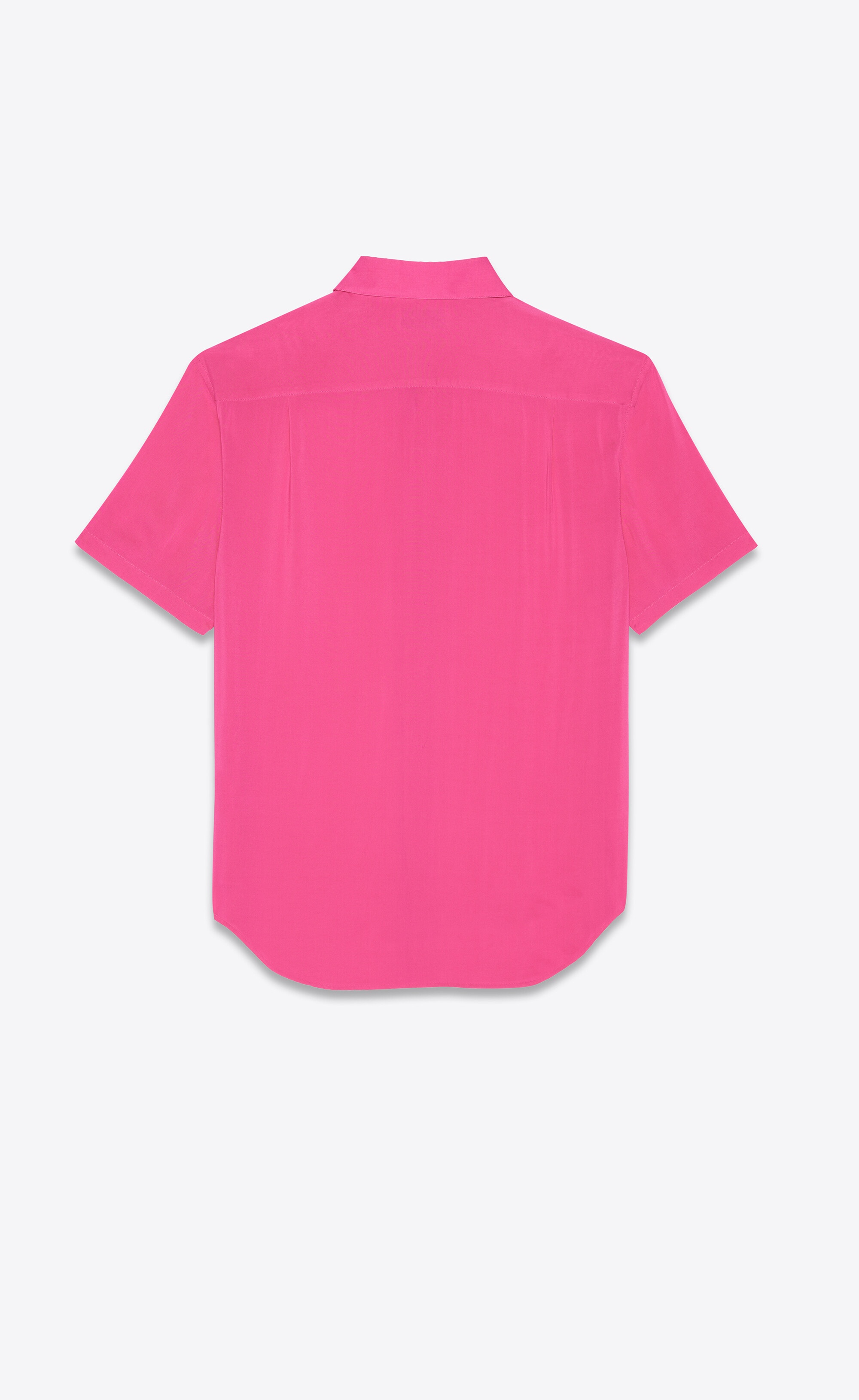 yves collar shirt in viscose - 2