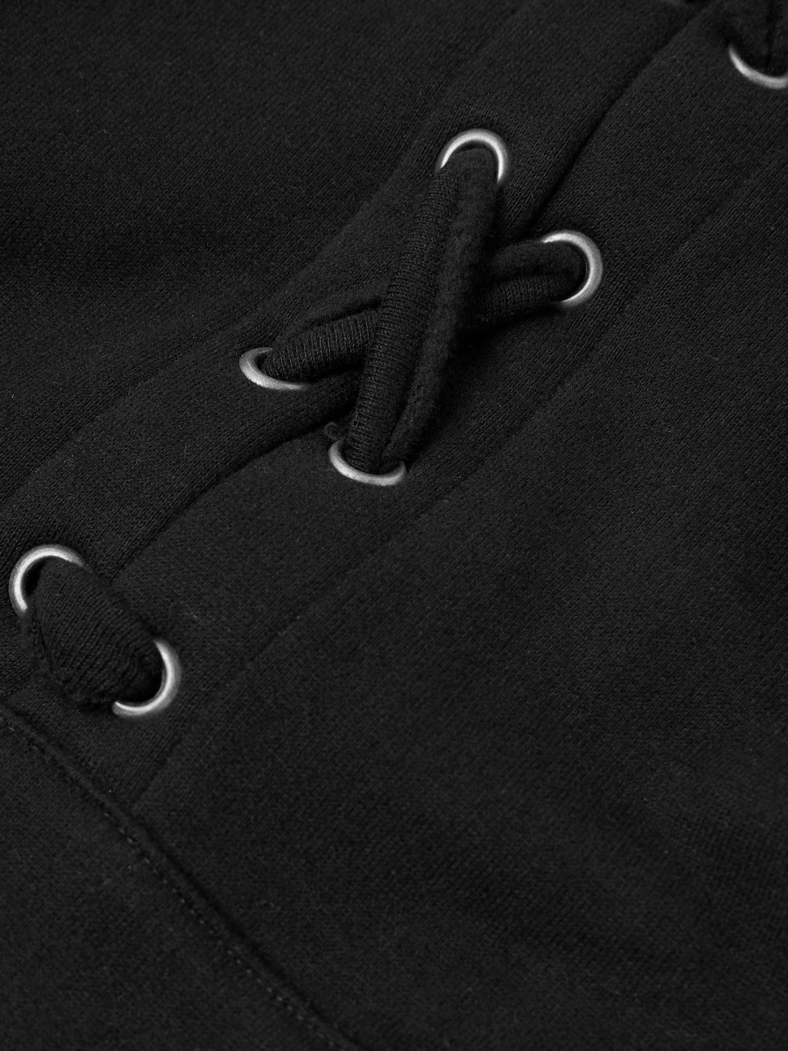 Lace-Trimmed Cotton-Jersey Hoodie - 6