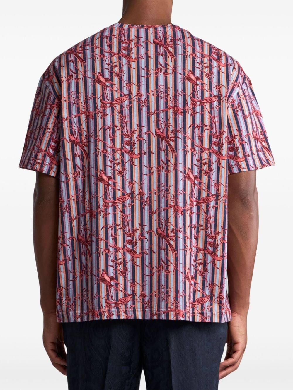 striped T-shirt - 3