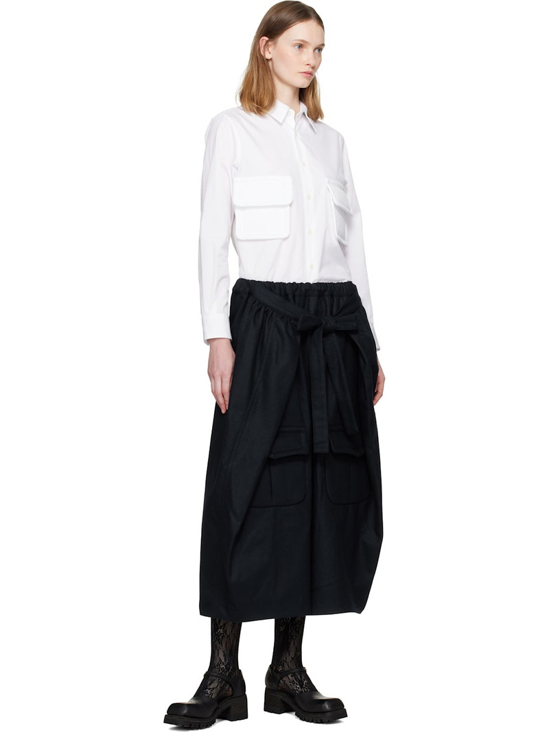 Comme des Garçons Comme des Garçons Black Wrap Trousers outlook