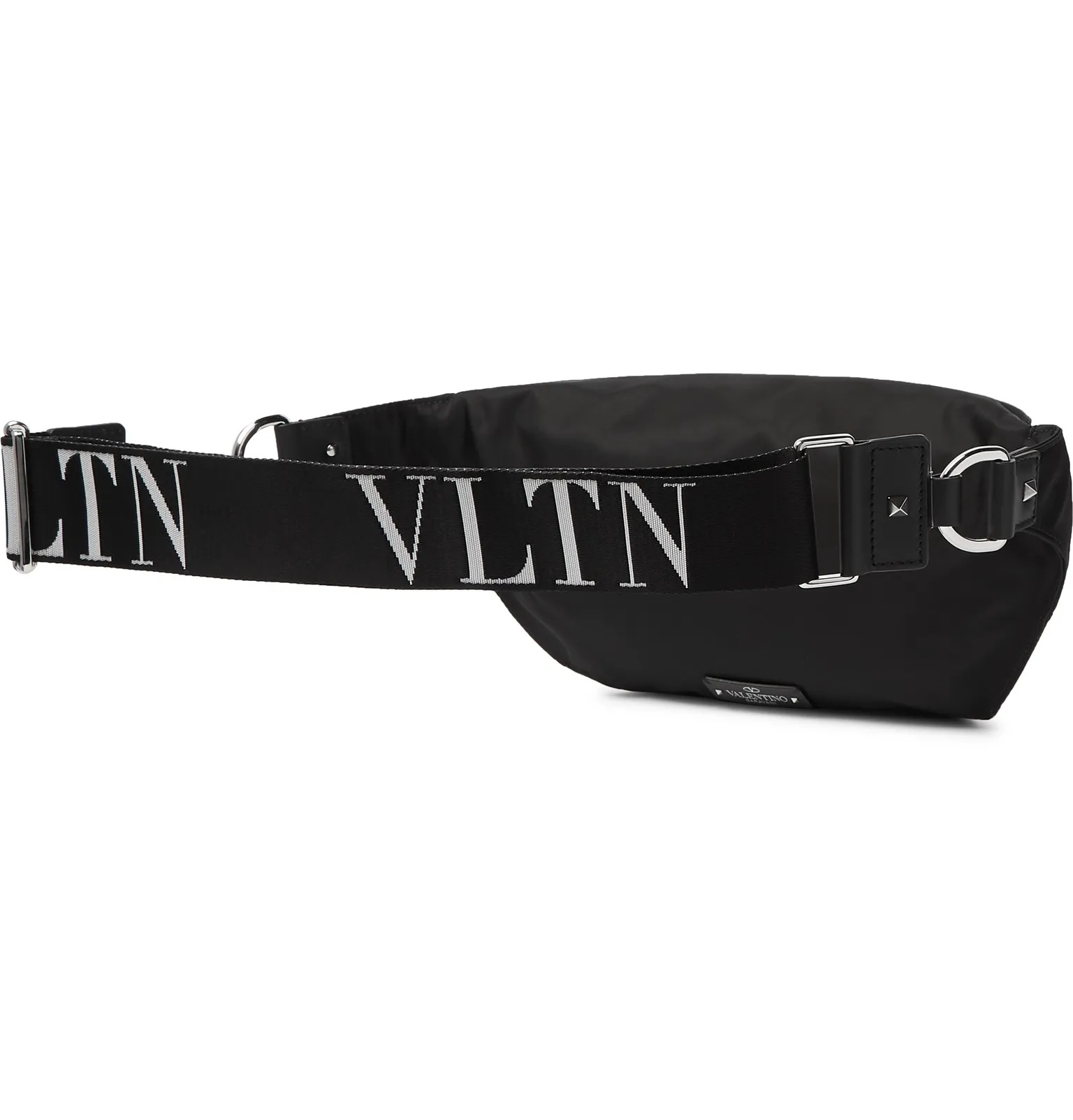 Valentino Garavani Logo-Detailed Shell Belt Bag - 4