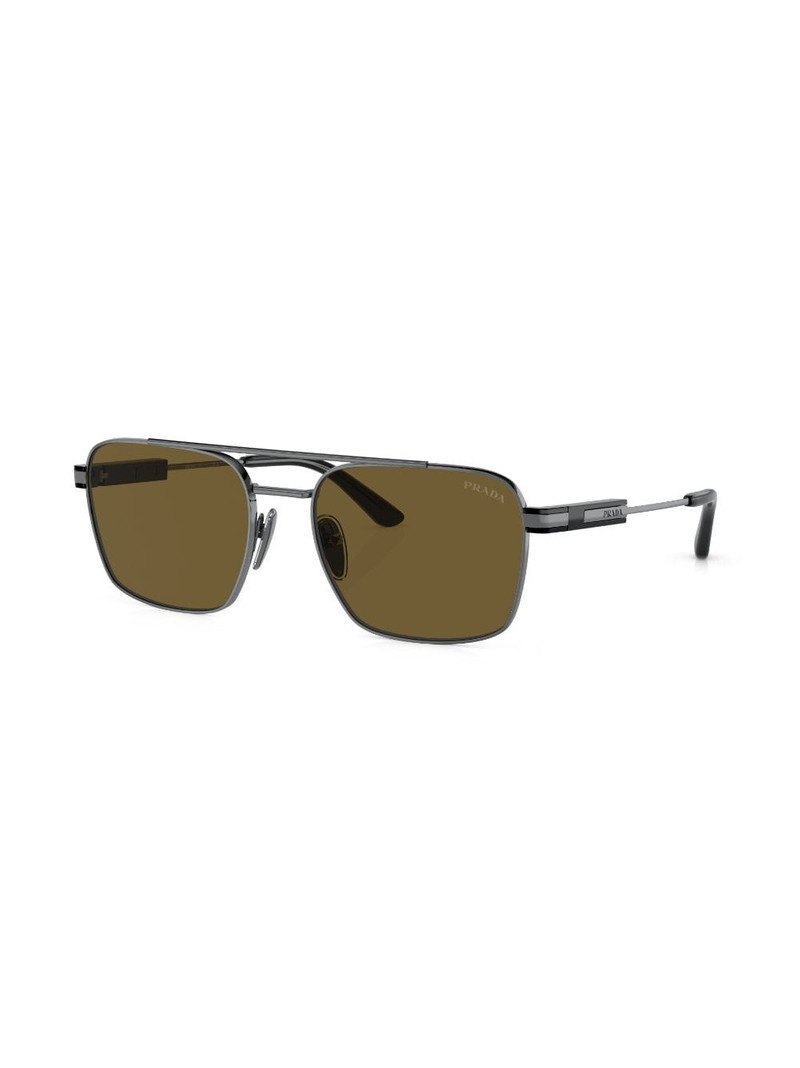Prada square-frame tinted lenses sunglasses outlook