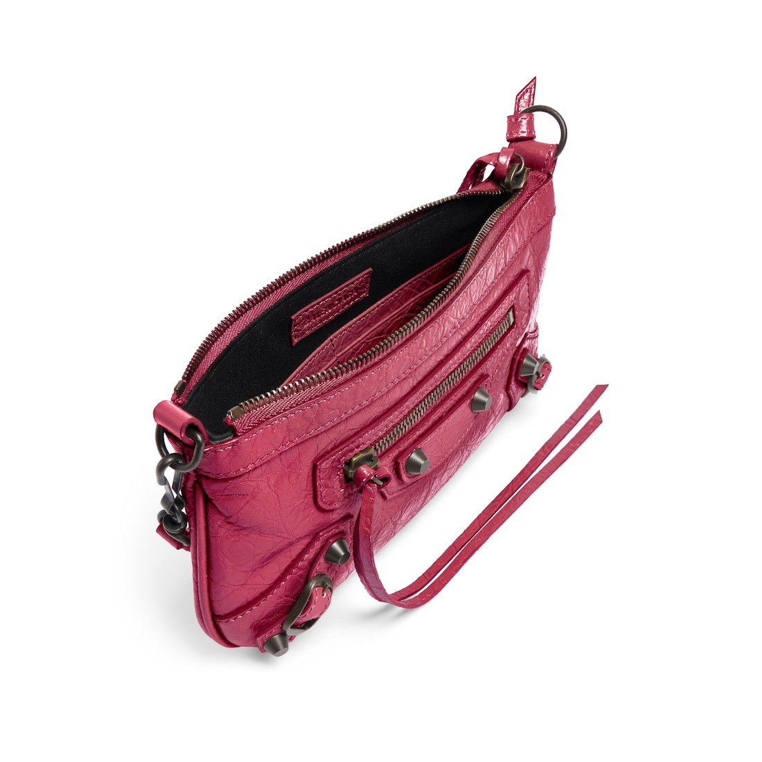 Women's Le City Pouch On Strap in Framboise - 5