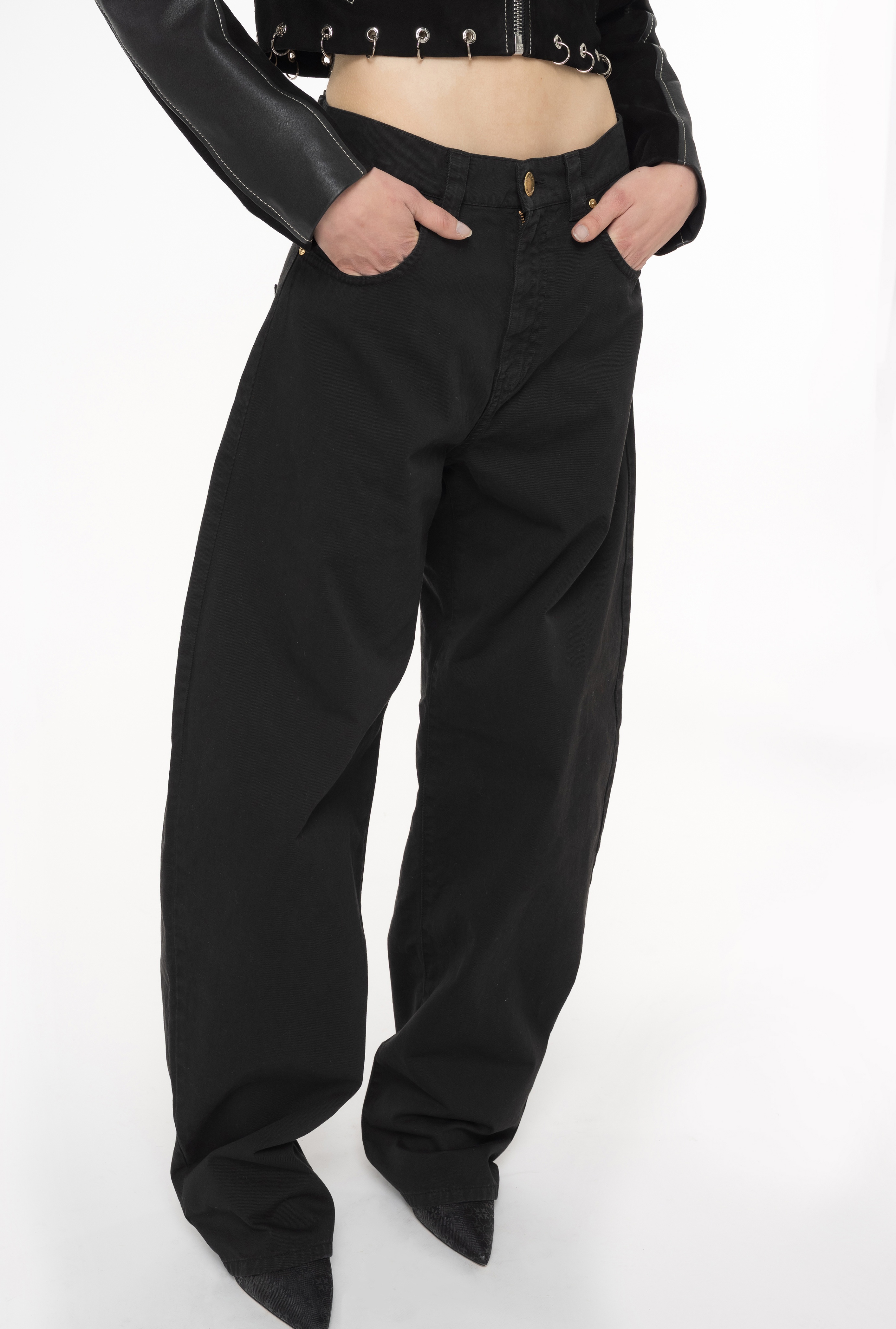 EGG-FIT GABARDINE JEANS - 3