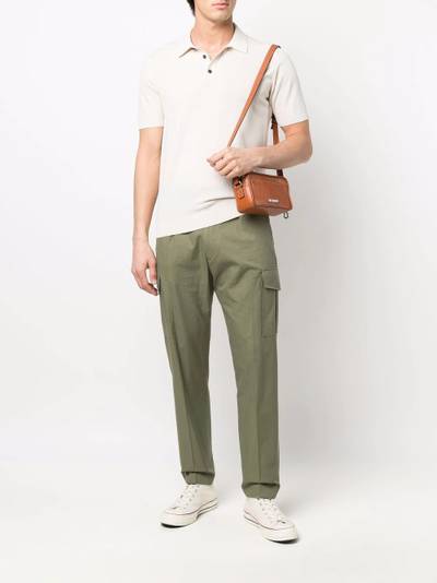 Paul Smith tapered organic-cotton cargo pants outlook