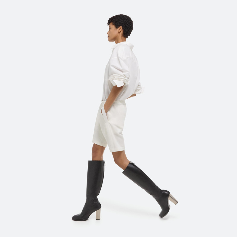 COTTON FLEECE SEATBELT SHORTS 13