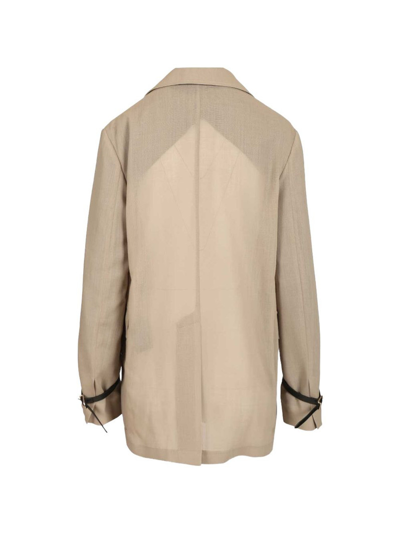 DURAZZI MILANO button tab-sleeve jacket outlook