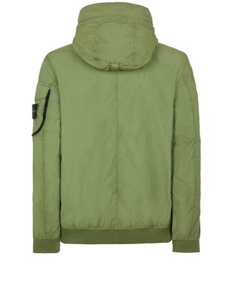 Stone Island 40634 NASLAN LIGHT WATRO GARMENT DYED OLIVE GREEN outlook