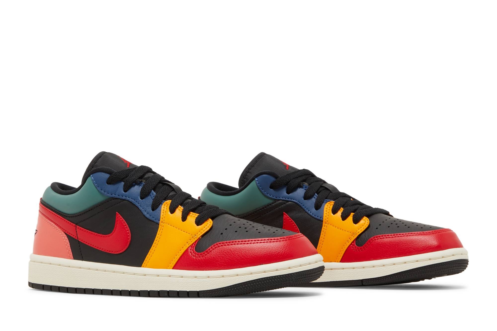 Wmns Air Jordan 1 Low SE 'Black Multi-Color' - 8