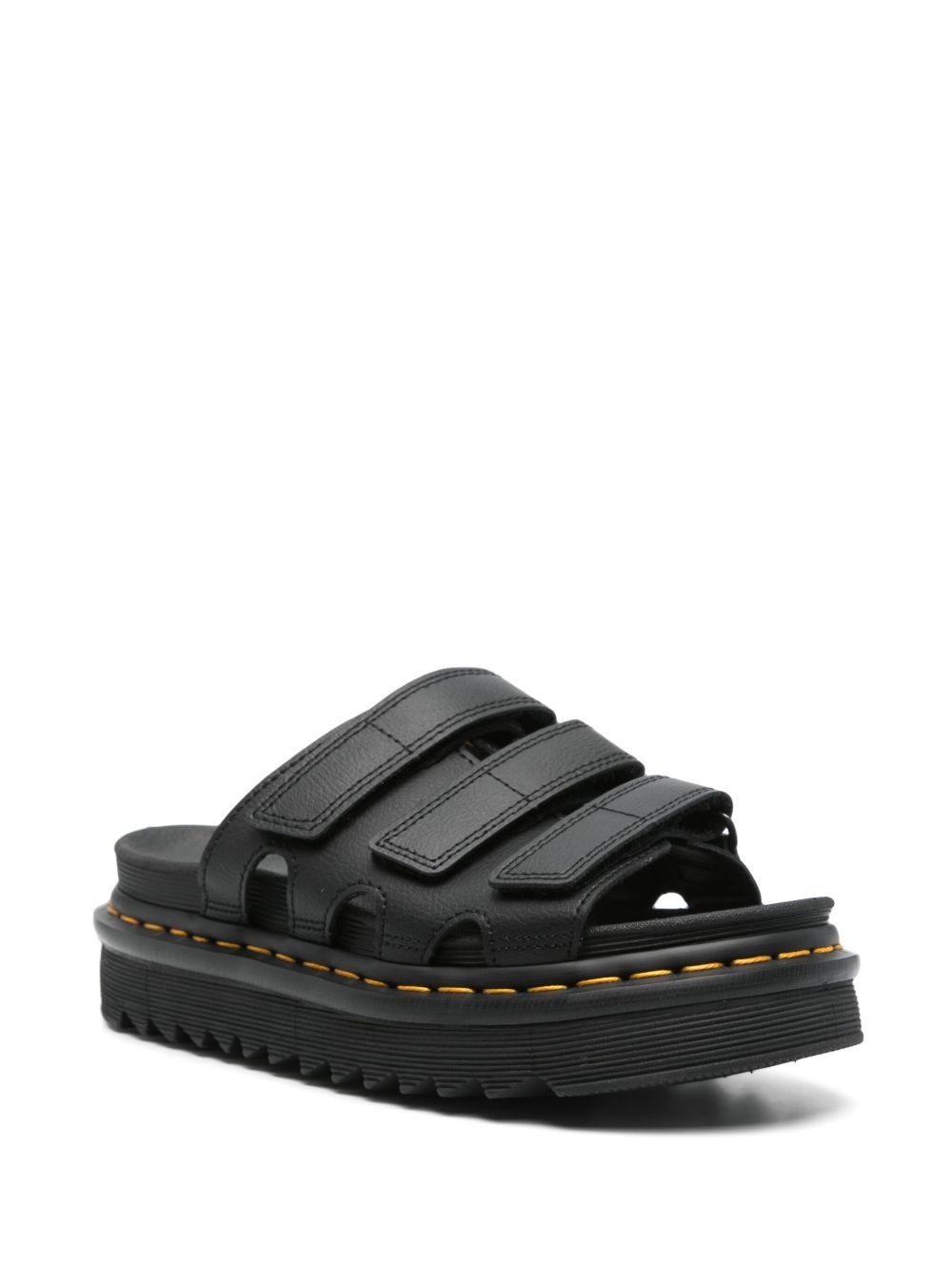 50mm leather sandals - 2