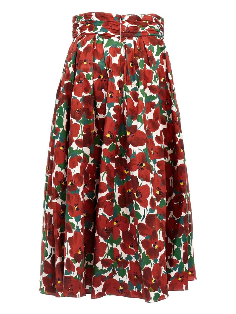 CAROLINA HERRERA printed skirt outlook