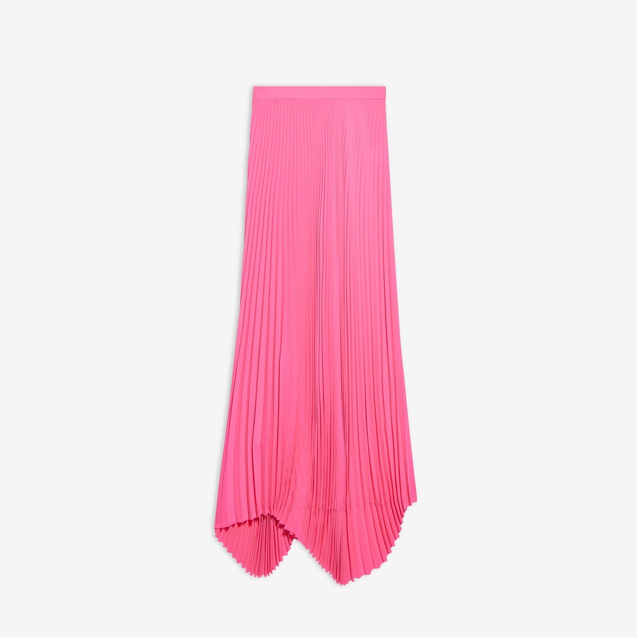 Asymmetric Pleated Skirt - 2