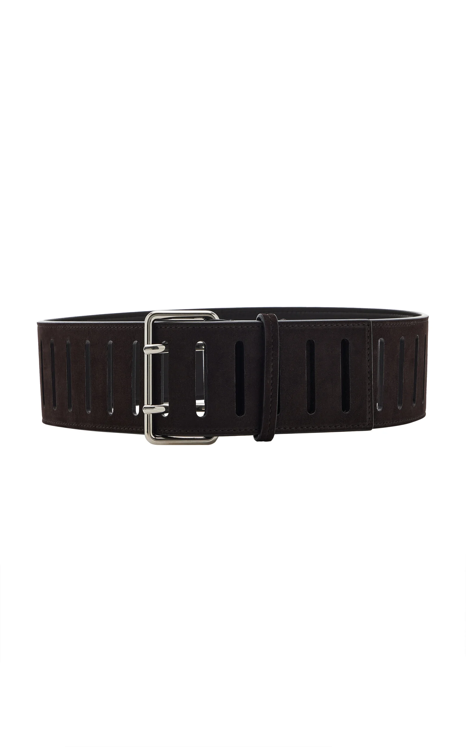 Cut-Out Leather Belt - 1