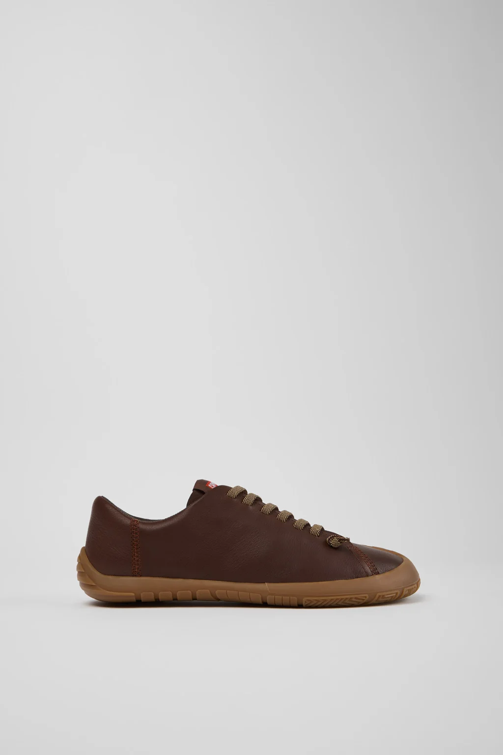 Peu Path+ Brown Leather Sneakers for Women. - 1