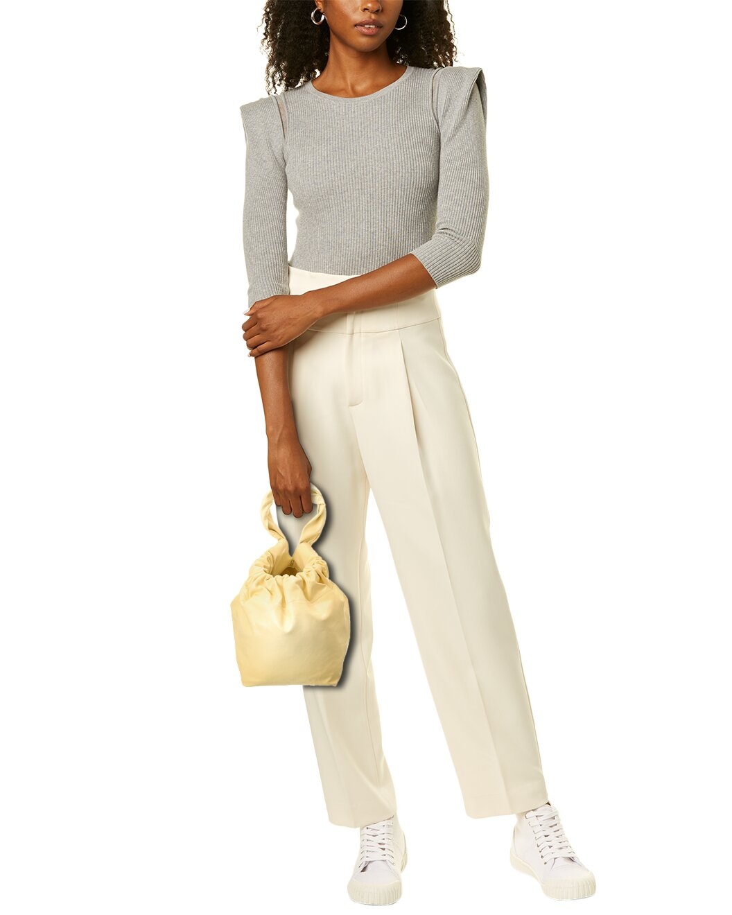 Jil Sander Drawstring Leather Bucket Bag - 4