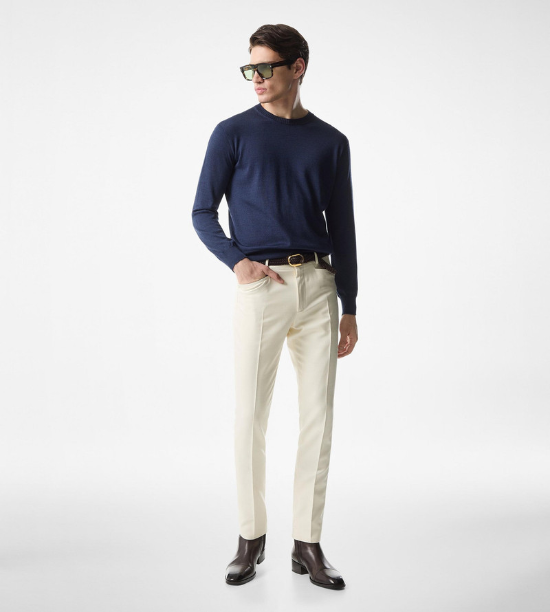 TOM FORD SEAMLESS ALPACA SILK CREW NECK outlook