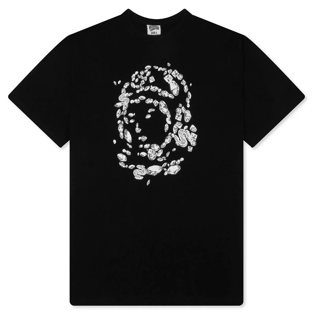 GEMS S/S TEE - BLACK - 1
