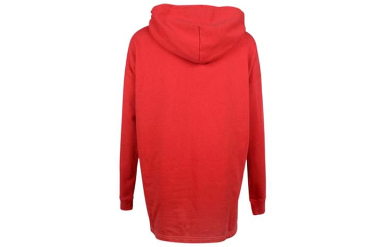 (WMNS) Converse All Star Printed Hoodie 'Red' 10017310-A04 - 2