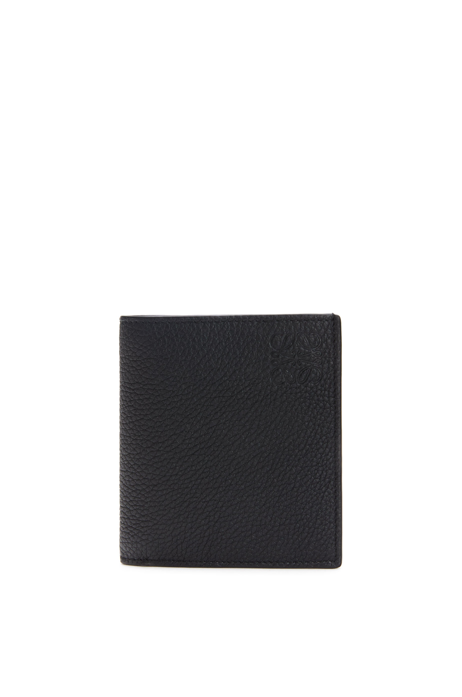 Bifold wallet in grained calfskin - 1