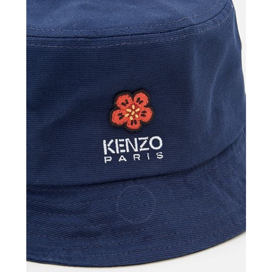 Kenzo Boke Flower Embroidered Logo Bucket Hat - 2