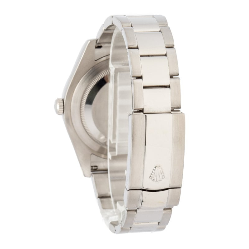 Rolex Datejust II 116300 White Index Dial - 3