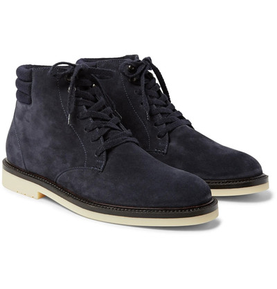 Loro Piana Icer Walk Cashmere-Lined Water-Repellent Suede Boots outlook