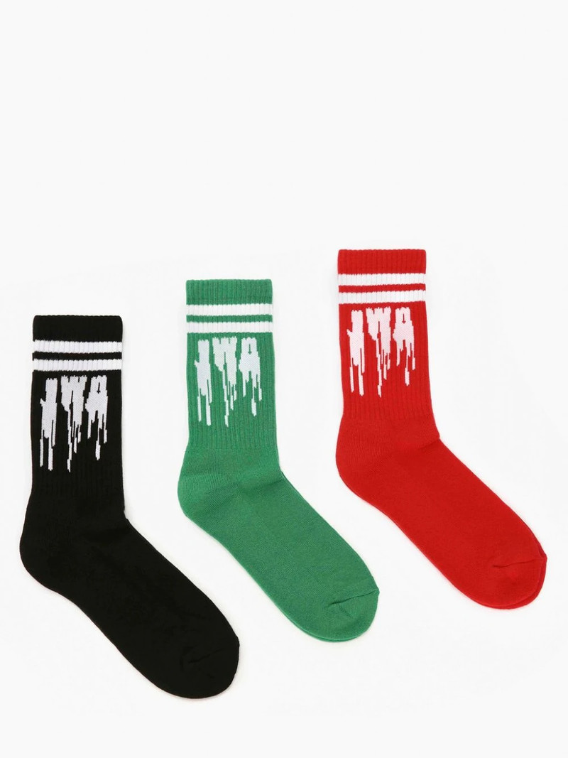 SHORT SOCKS WITH SLIME LOGO - BUNDLE 1