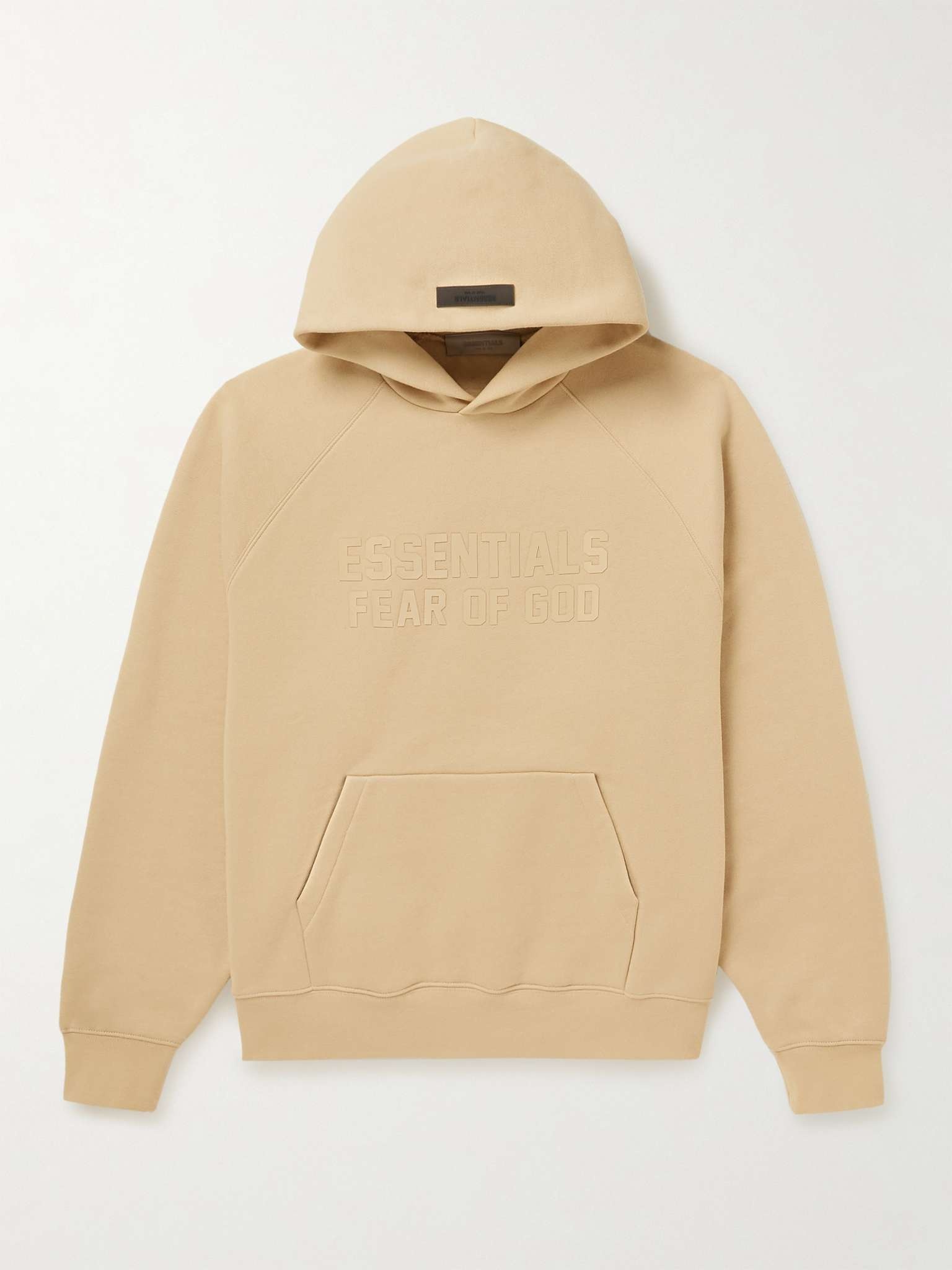 Logo-Appliquéd Cotton-Blend Jersey Hoodie