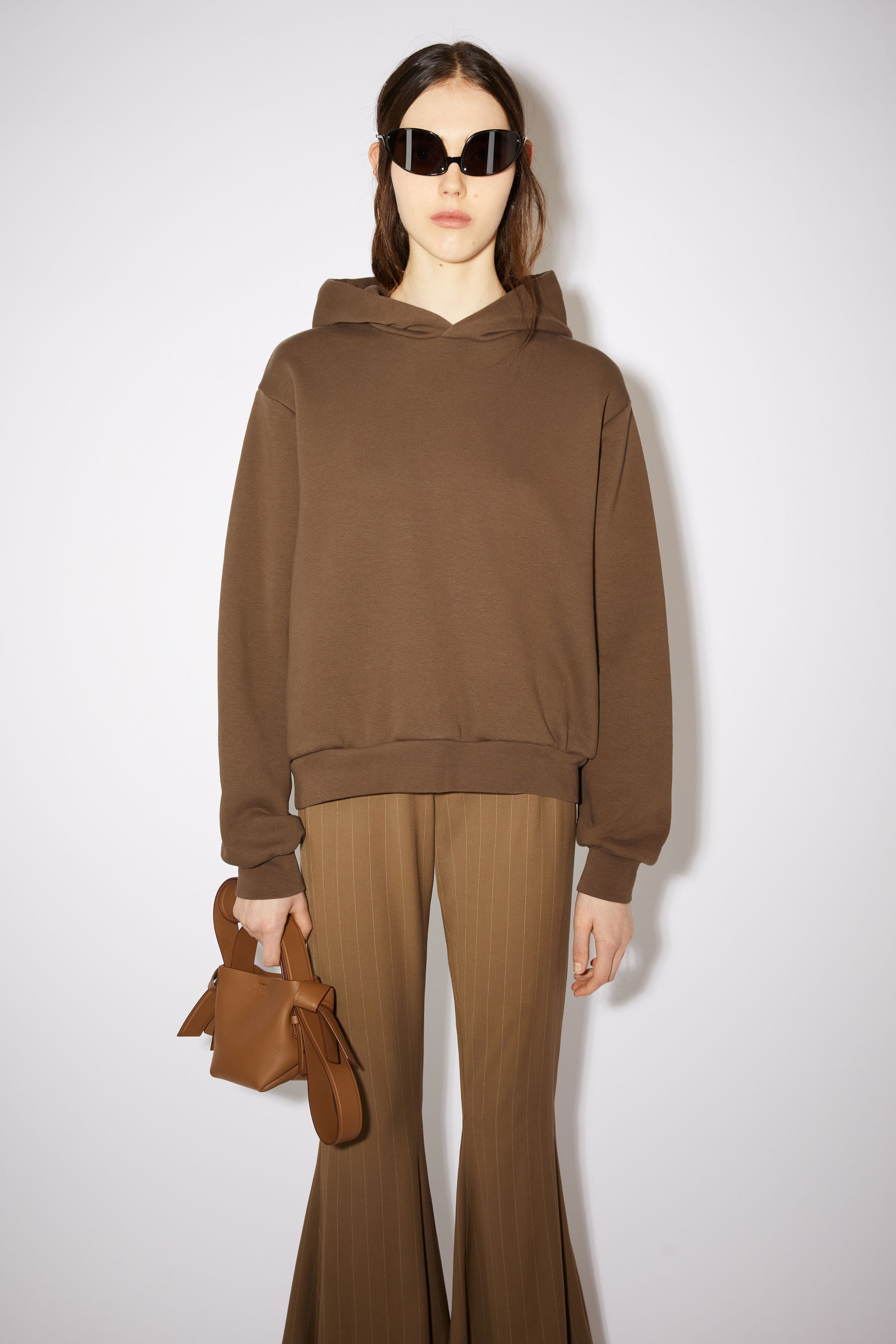 Hooded sweatshirt - Coffee brown - 2