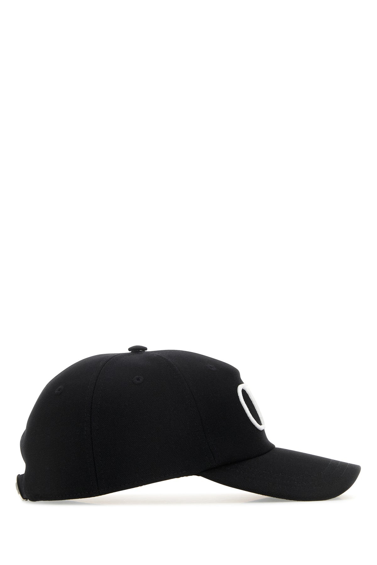Black cotton baseball cap - 2