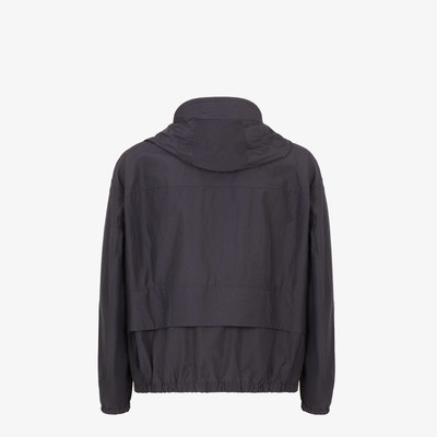 FENDI Windbreaker in black tech fabric outlook