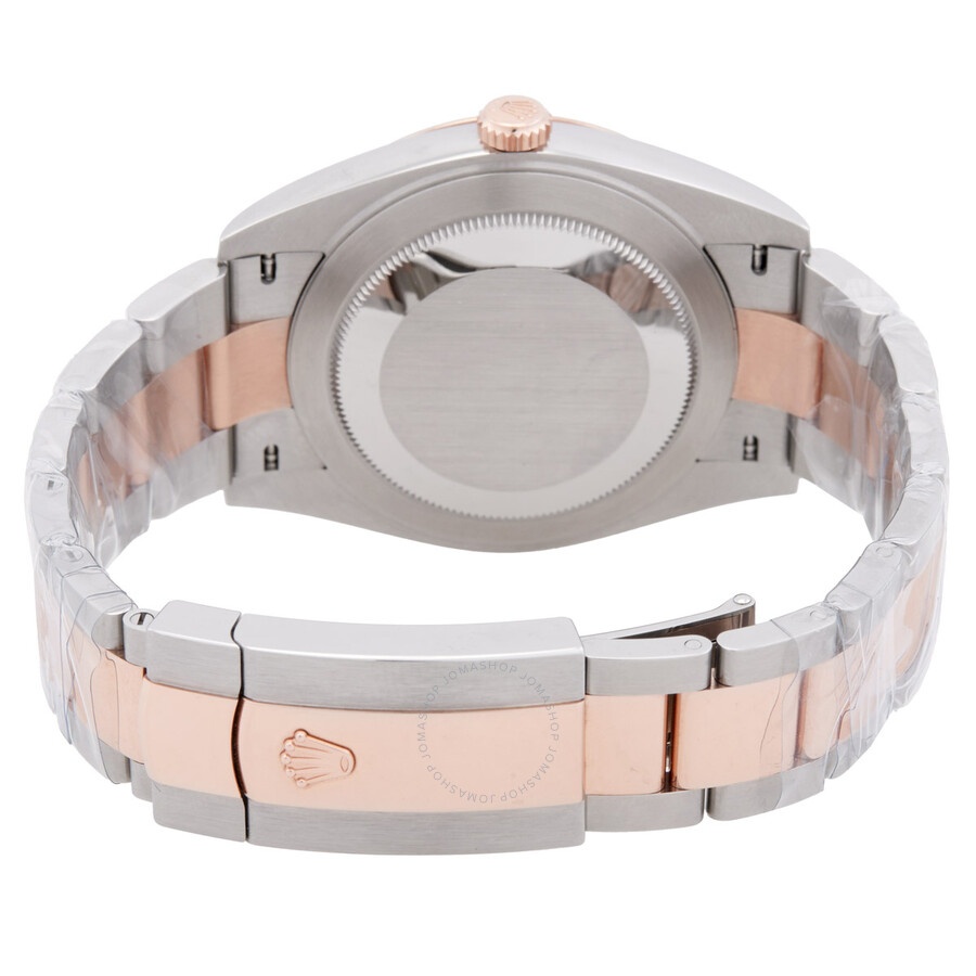 Rolex Datejust 41 Slate, Fluted-Motif Automatic Men's Steel and 18kt Everose Gold Oyster Watch M1263 - 3