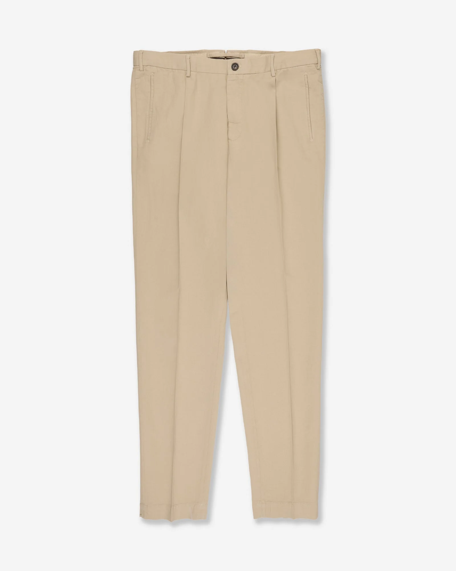 Tapered fit Chinolino ice crêpe trousers - 1