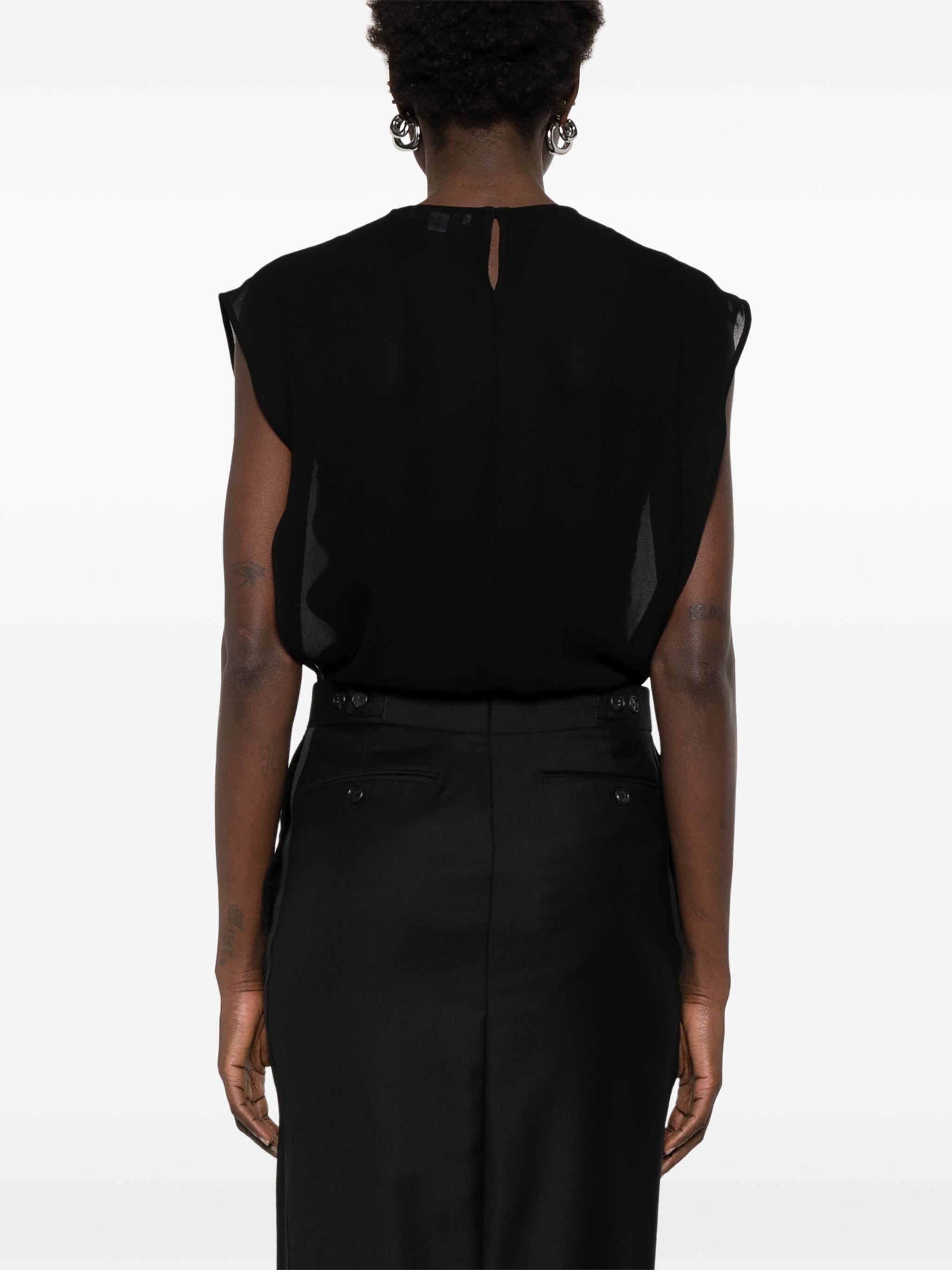 Georgette Bodysuit - 4