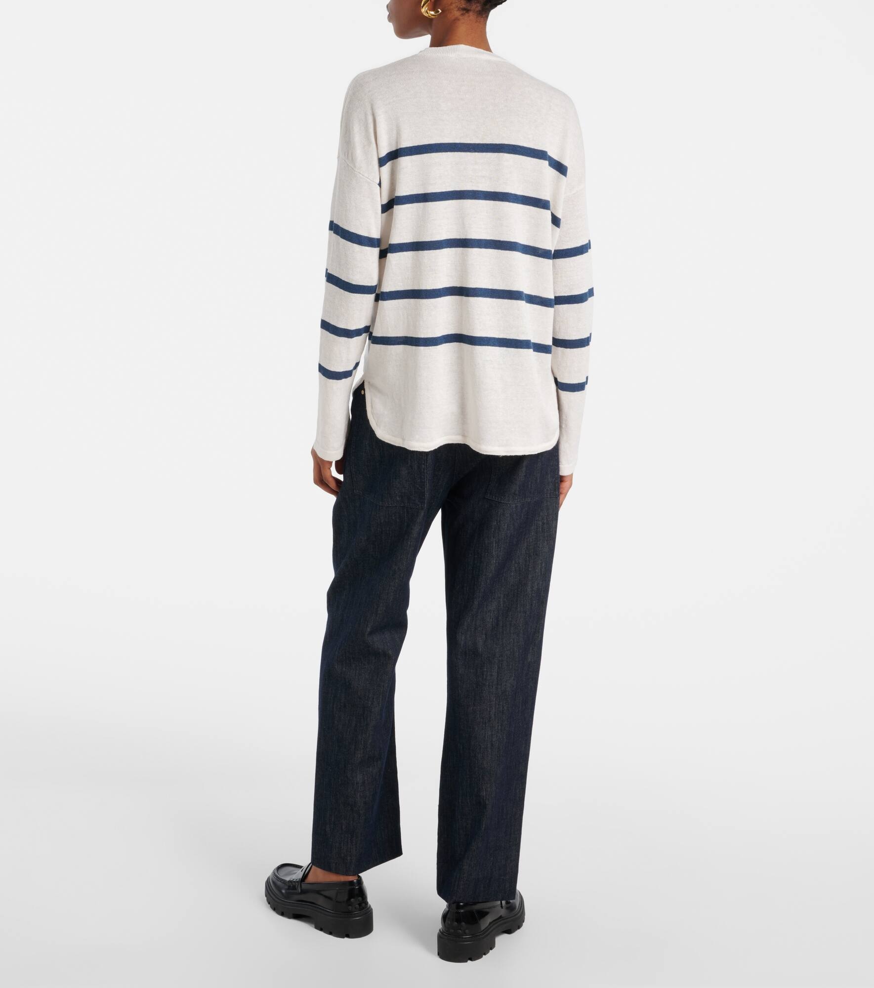 Ombre linen sweater - 3