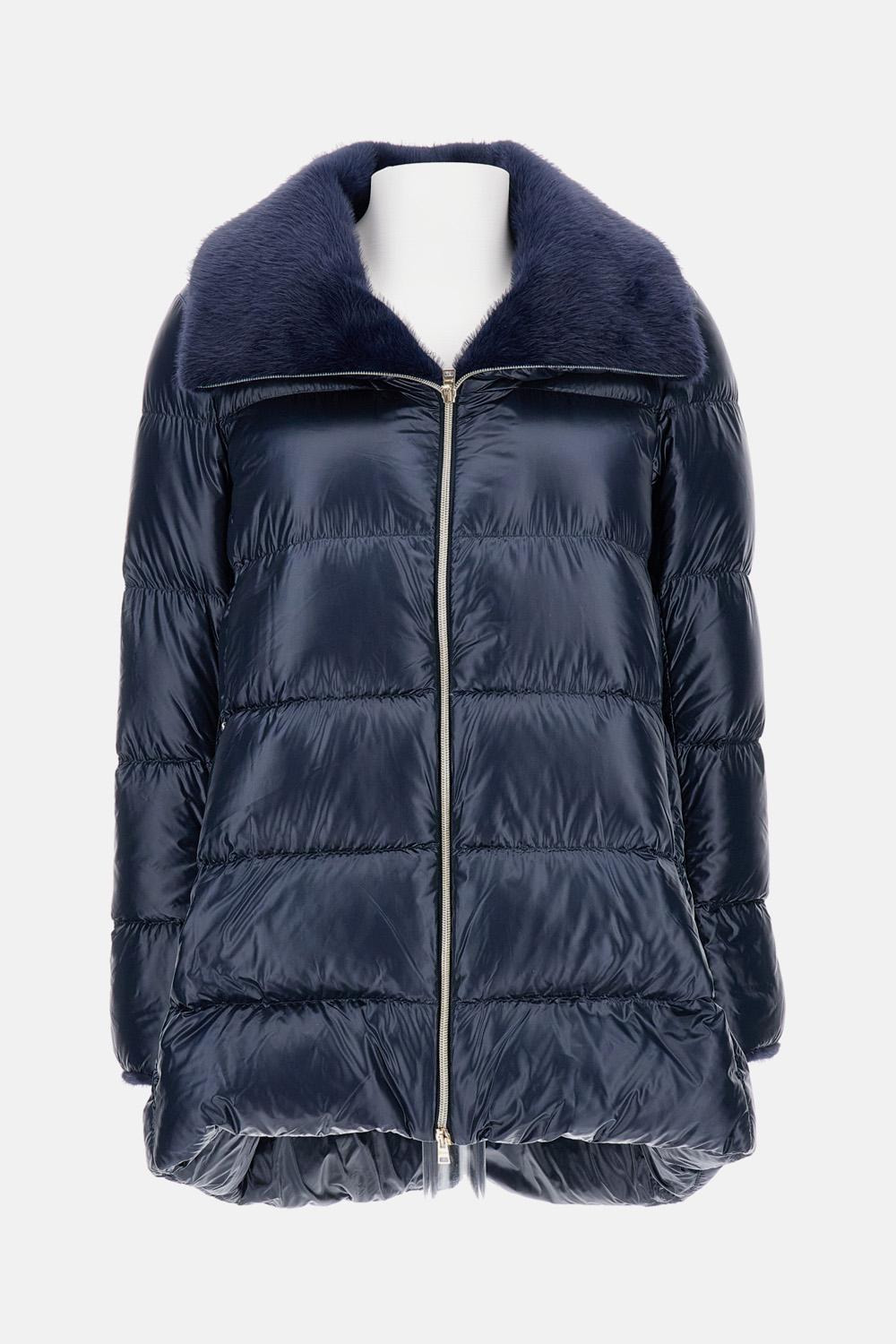 LONG PUFFER JACKET - 1