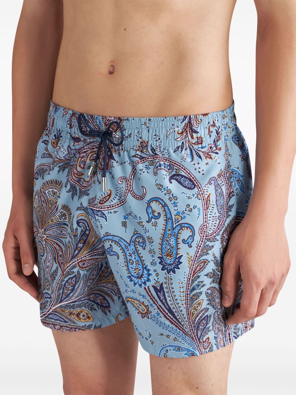 paisley-print swim shorts - 5