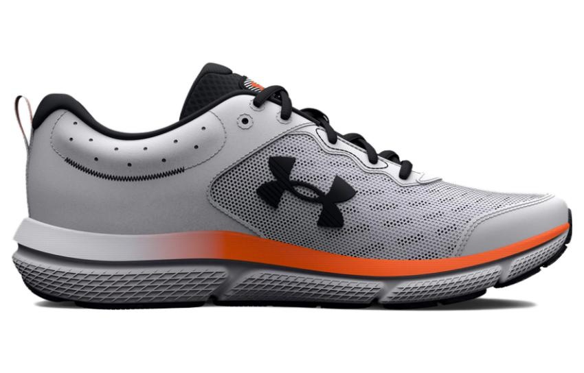 Under Armour Charged Assert 10 'White Black Orange' 3026175-101 - 2