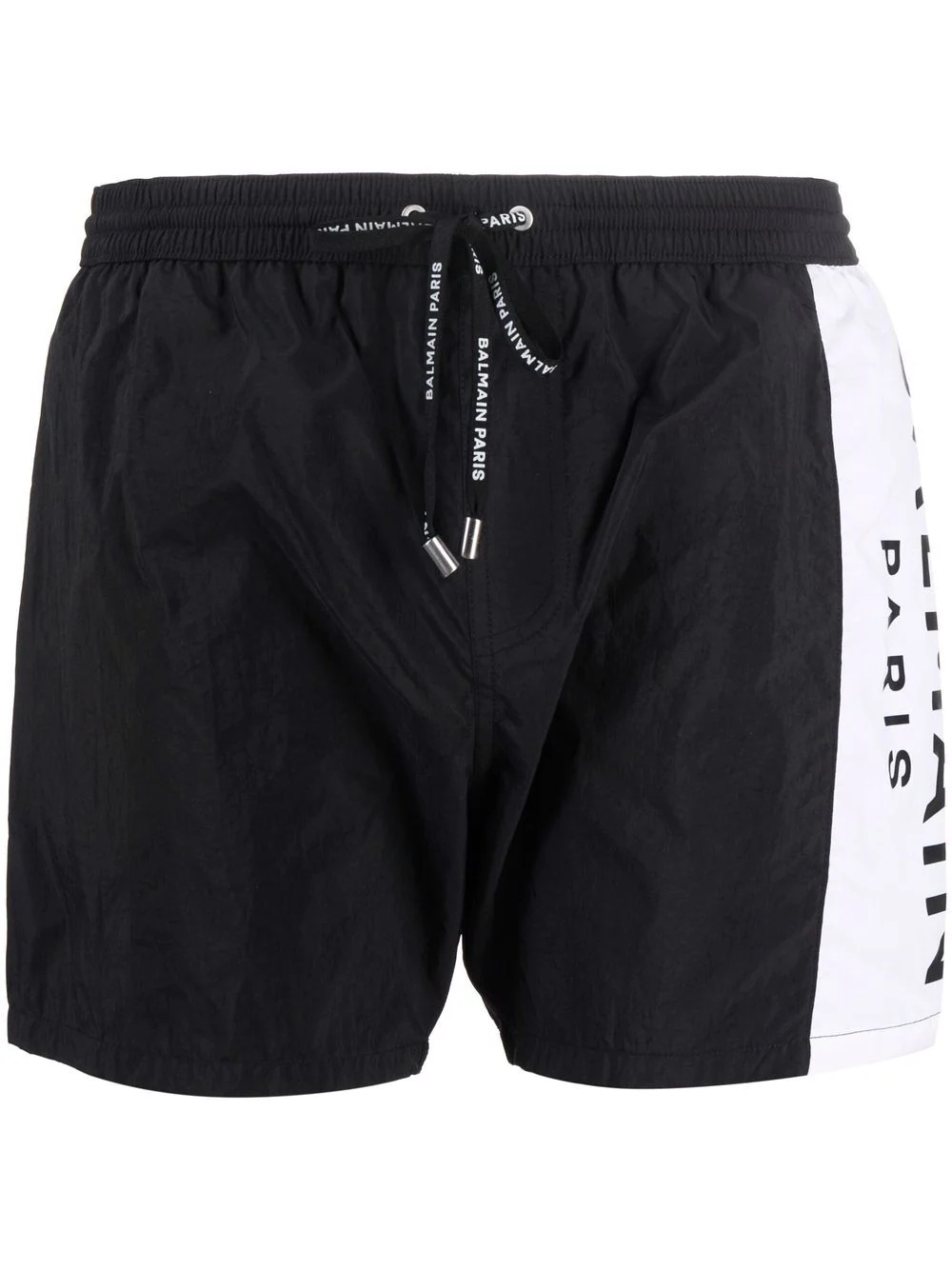 logo-strip swim-shorts - 1